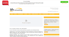 Desktop Screenshot of kfvconsulting.com