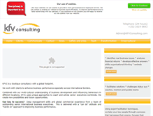 Tablet Screenshot of kfvconsulting.com